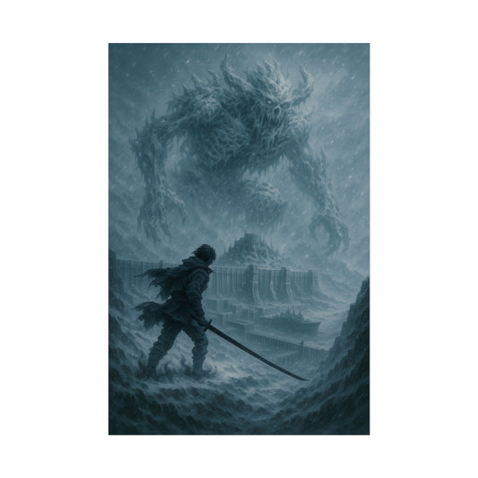 Shadow Vs. Winter Beast Poster