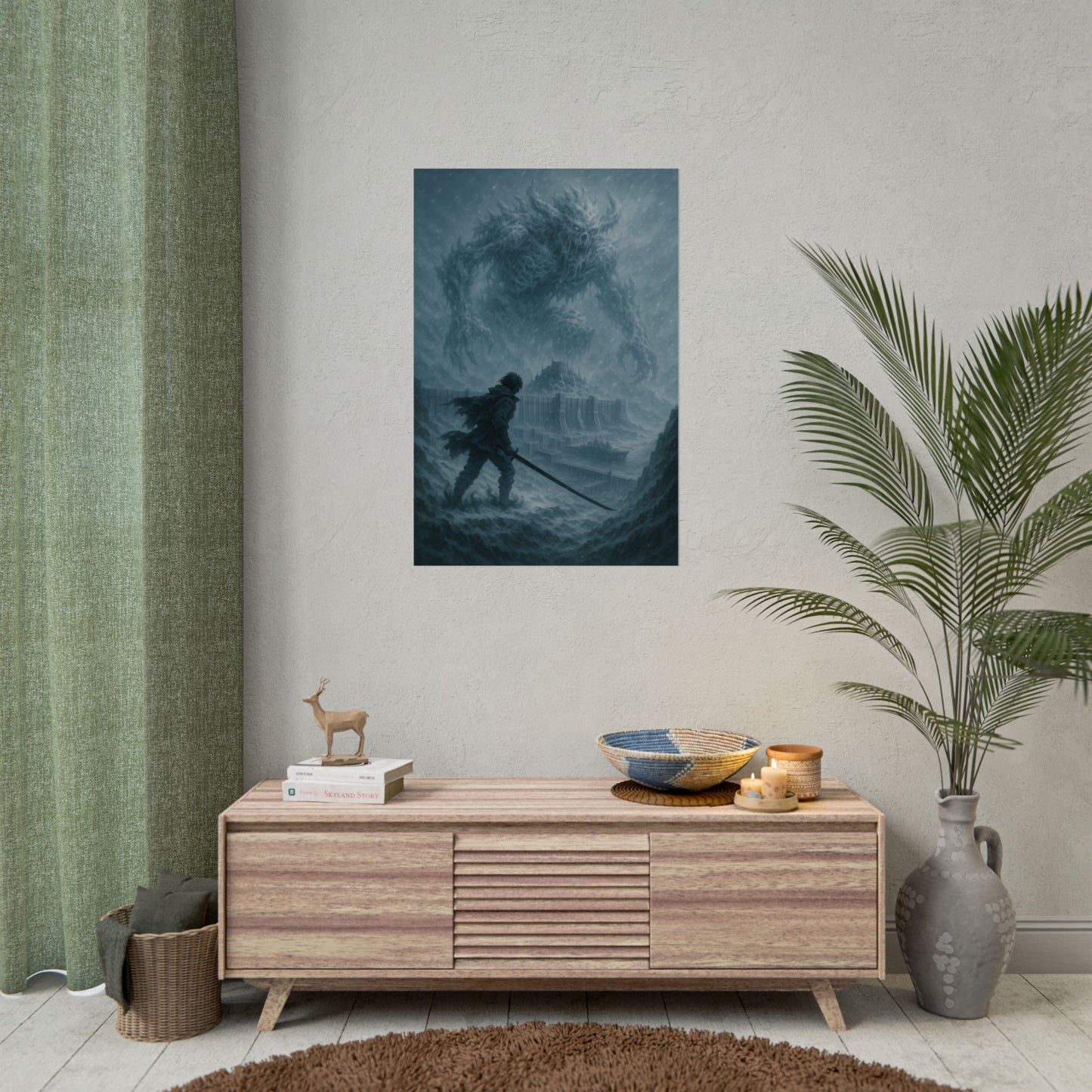 Shadow Vs. Winter Beast Poster