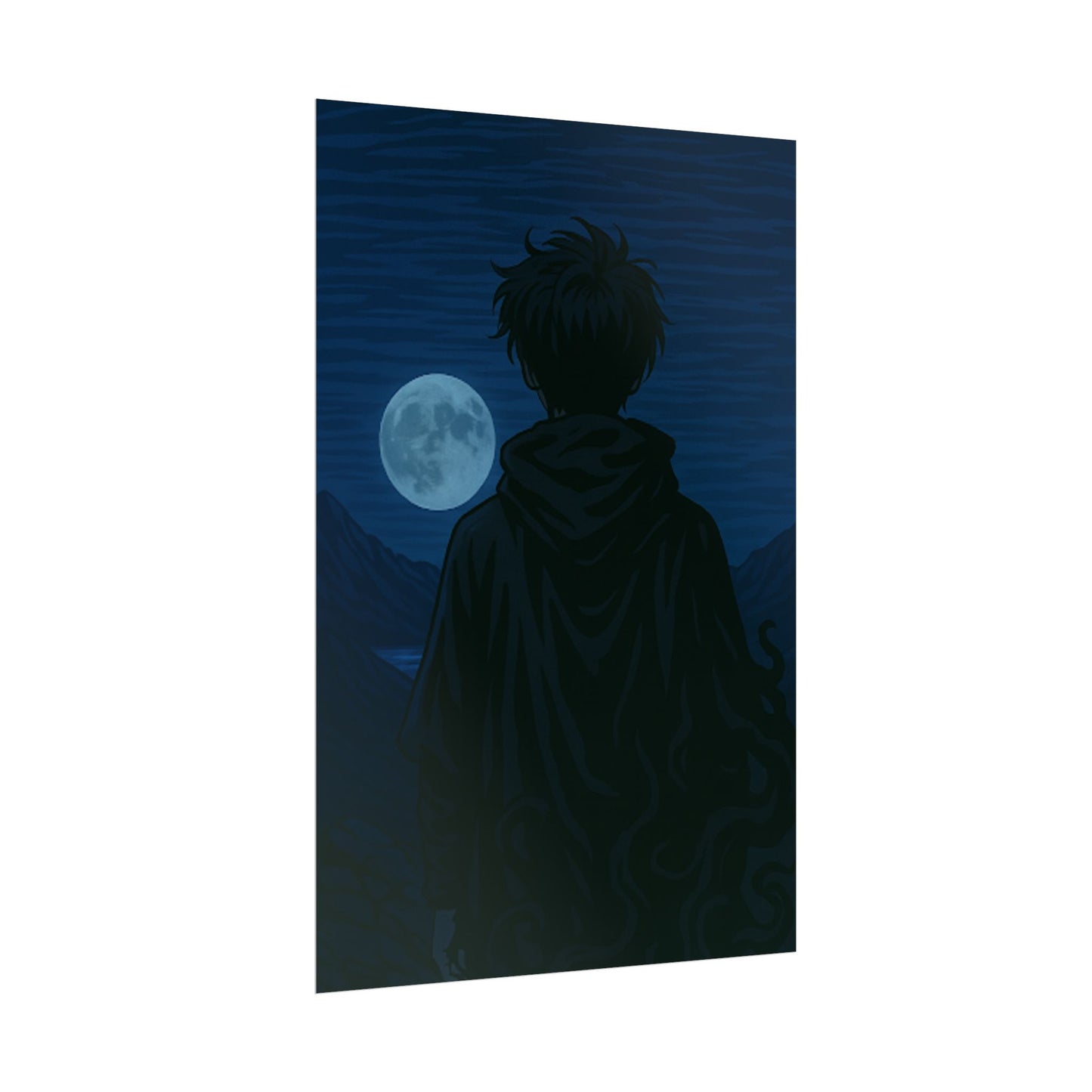 Shadow Lake Moon Poster